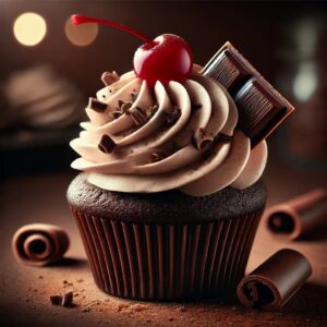 Black Forest cupcake