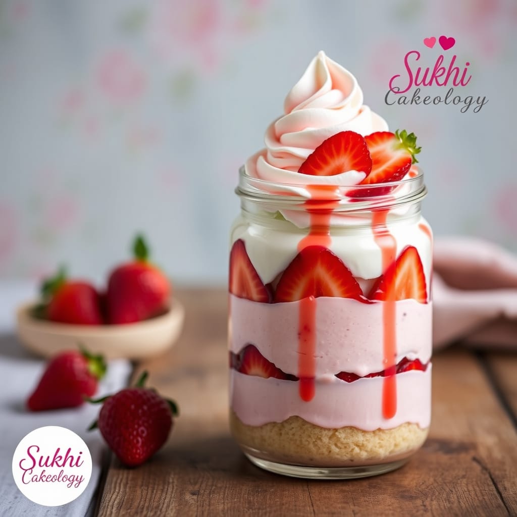Strawberry Mousse Jar