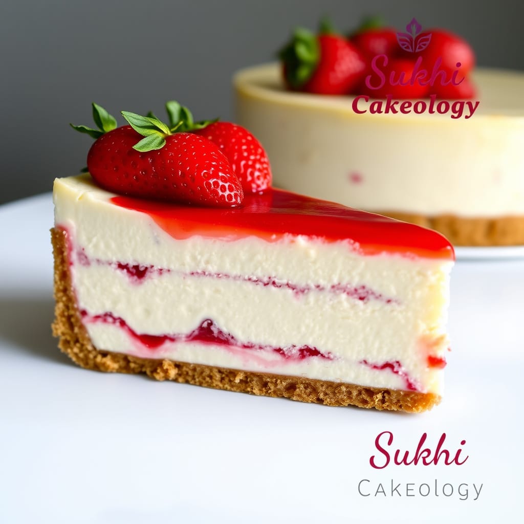 Strawberry Cheesecake Slice